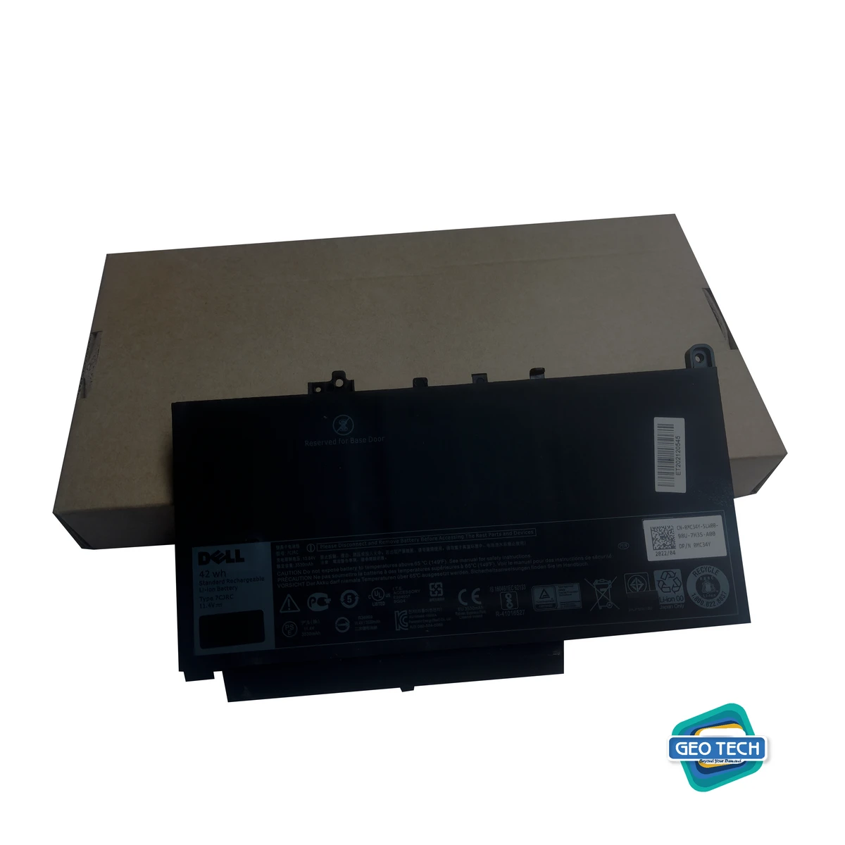 Battery For Dell Latitude 12/14 7000 Series: E7270 E7470 Laptop, PN: J60J5 MC34Y P26S 242WD GG4FM