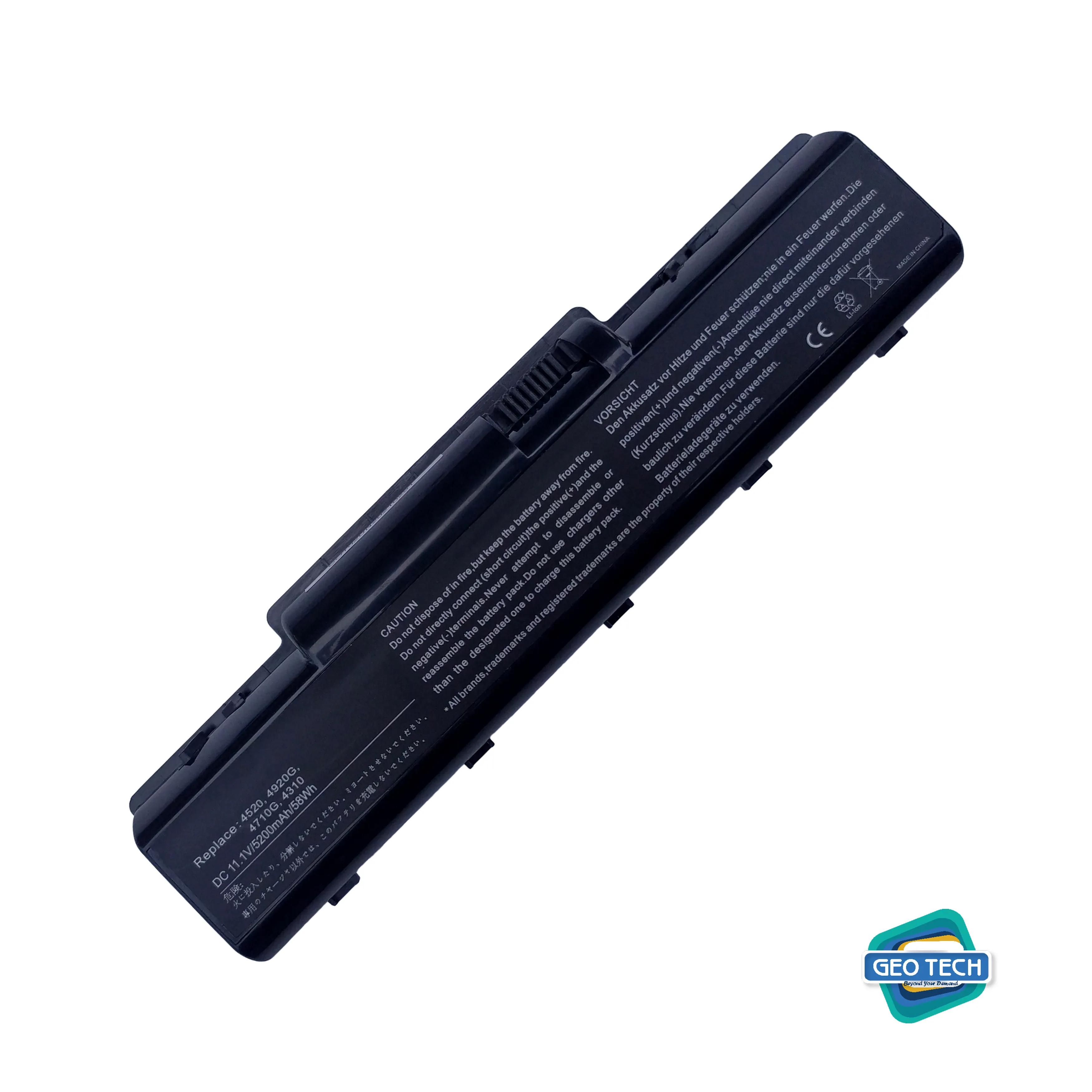 Replacement Laptop Battery for Acer Aspire 4310, 4510, 4710, 4920, AS07A31