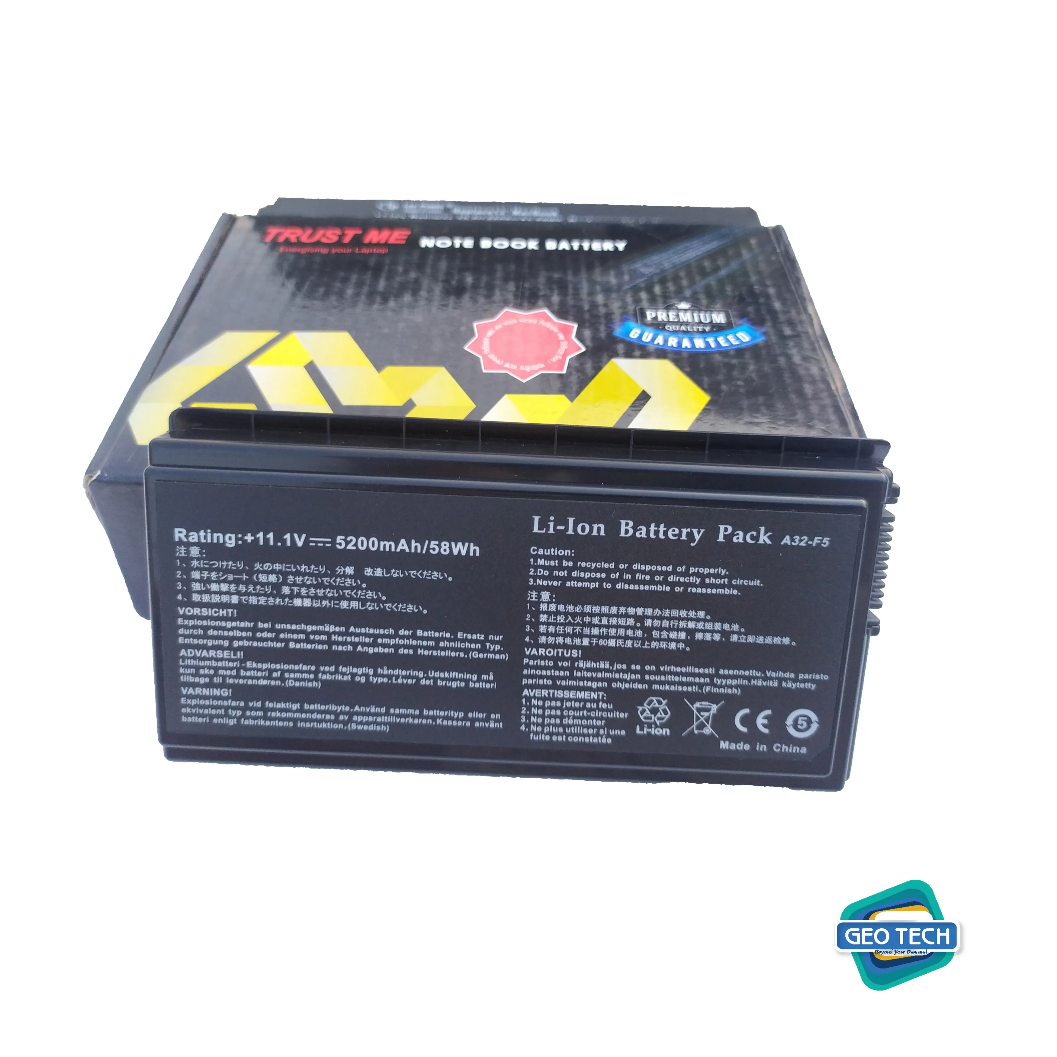 Battery for ASUS A32-F5    (70-NLF1B2000Z 70-NLF1B2000Y A32F5)